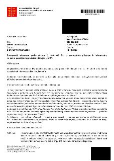 HLAVNÍ MĚSTO PRAHA, MAGISTRÁT HLAVNÍHO MĚSTA PRAHY, Odbor personální, Oddělení sekretariátu. Váš dopis zn./ze dne: -, Vyřizuje/tel.: Mgr. František Dřížďal, 23…