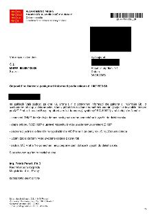 Odpověď na žádost o poskytnutí informací podle zákona č. 106/1999 Sb. ze dne 31.08.2026, č. j. MHMP 853061/2026. Magistrát hlavního města Prahy, Odbor rozpočtu…