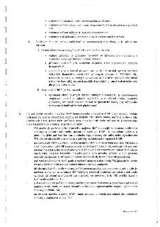 Naskenovaná stránka textového dokumentu (smlouvy), obsahující body b) Vedení účetnictví a správy finančních toků a článek 5 o pořizování nového majetku HMP fin…