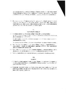 Výňatek ze smlouvy o poskytnutí dotace. Obsahuje povinnost příjemce umožnit kontrolu účetních dokladů po dobu 5 let a oznamovací povinnost při změnách (insolve…
