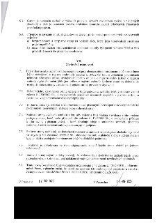 Závěrečná ustanovení smlouvy (články 6.3 až 7.8). Obsahuje povinnosti garanta a příjemce, právní rámec smlouvy (zákon č. 340/2015 Sb., zákon č. 250/2000 Sb., z…