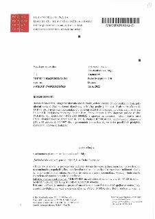 Rozhodnutí Magistrátu hlavního města Prahy, odboru pozemních komunikací a drah, č.j. MHMP-1102625/2022/O4/Kl, spis. zn. S-MHMP 176802/2021PKD, ze dne 15. 6. 20…