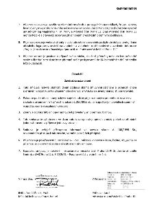 Dokument obsahuje závěrečná ustanovení smlouvy (Článek IV) a povinnosti příjemce dotace. Body 7-9: Příjemce se zavazuje uvádět financování Magistrátem hl. m. P…