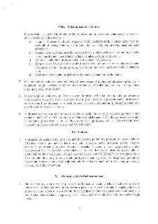 Strana 5 smlouvy obsahující články VIII. Odstoupení od smlouvy, IX. Sankce a X. Ostatní a závěrečná ustanovení. Článek VIII definuje důvody pro odstoupení od s…