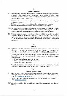 Dokument obsahuje právní ustanovení týkající se dotace: V. Finanční kontrola (povinnosti příjemce dotace, zásady 3E: hospodárnost, účelnost, efektivnost, umožn…