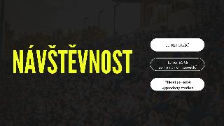 Informační plakát o návštěvnosti: 10 817 diváků, téměř 80 % zahraničních fanoušků, třikrát po sobě vyprodaný stadion.