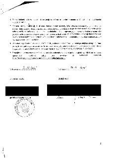 Závěrečná ustanovení dodatku smlouvy: 6. Dodatek nabývá platnosti dnem podpisu a účinnosti dnem uveřejnění v registru smluv. 7. Smluvní strany prohlašují, že d…
