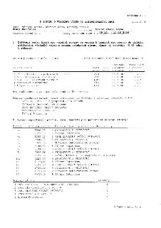 Příloha č. 1, K ZÁPISU O VÝSLEDKU VOLEB DO ZASTUPITELSTVA OBCE, List č. 1. Obec: Praha-Petrovice, okres Hlavní město Praha, volební obvod č. 1, volby ve dnech…