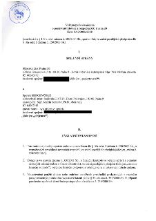 Veřejnoprávní smlouva o poskytnutí dotace ze rozpočtu MČ Praha 20, číslo: S/12/2026/0038. Smluvní strany: Poskytovatel: Městská část Praha 20, sídlo: Jívanská…