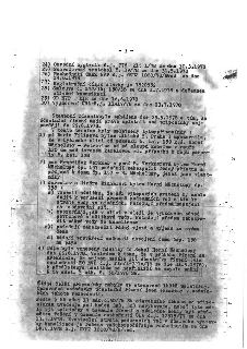Úřední dokument (strana 3) týkající se stavebního řízení z roku 1978. Obsahuje seznam podkladů: 24) Obvodní hygienik č.j. 776-215 1/78 ze dne 30.3.1978, 25) Sc…