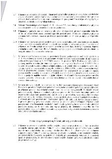 Text smlouvy obsahující body 3.7 až 4.1. Body 3.7-3.10 definují pravidla pro čerpání finančních prostředků, zákaz úhrady určitých nákladů (mzdy, pohoštění, dar…