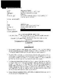Veřejnoprávní smlouva o poskytnutí dotace č. 2026/0790 mezi Městskou částí Praha 1 (Vodičkova 681/18, Praha 1, zastoupená Mgr. Terezií Radoměřskou, IČ 00063410…