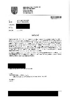 Úřední sdělení Městské části Praha 18, odbor stavební, ze dne 17. 2. 2025 (č. j. MC18 20823/2025 OST). Sdělení se týká stavby 'I. Etapa nového veřejného osvětl…