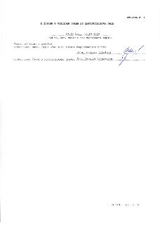 Příloha č. 1 K ZÁPISU O VÝSLEDKU VOLEB DO ZASTUPITELSTVA OBCE. Hodina, den, měsíc a rok vyhotovení zápisu: 23:12 hod., 10.10.2026. Jména, příjmení a podpisy: z…