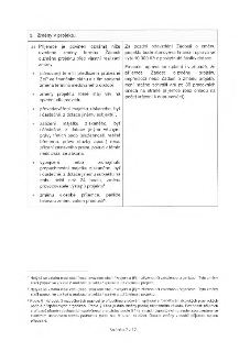 Dokument obsahuje sekci '5. Změny v projektu'. Příjemce je povinen oznámit změny formou Žádosti o změnu projektu před jejich realizací. Jedná se o: plánovaný t…