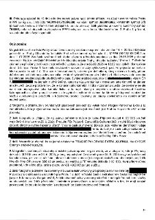 Úřední dokument (strana 2/4) obsahující odůvodnění rozhodnutí o přestupku. Klíčové informace: Datum přestupku 28. 6. 2025, místo ul. 28. října, Praha 1. Obvině…