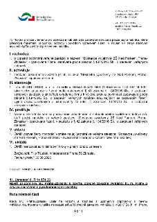 Dokument Městské části Praha-Zbraslav obsahující dvě usnesení. První část (usnesení č. 13 160 26) se týká opakovaného zadávacího řízení na veřejnou zakázku 'Do…