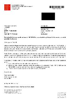 Úřední odpověď Magistrátu hlavního města Prahy (Odbor investiční, Oddělení právní) ze dne 4. 8. 2026 na žádost o informace ohledně stavby č. 43324 DNO, etapa 0…