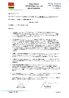 Usnesení ze zasedání zastupitelstva obce Dříteč konaného dne 25. května 2026. Obsah usnesení č. 3/2026: 1. Uzavření smlouvy s ČEZ Distribuce, a.s. o zřízení vě…