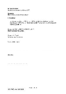 Usnesení Rady městské části Praha-Vinoř č. R 139/1471/2026 ze dne 18.03.2026. Předmět: Souhlas s dočasným vynětím ze ZPF (Zemědělského půdního fondu) do roku 2…