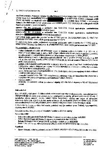 Úřední dokument (strana 2) č. j. ÚMČ P15 40734/2022/OST/DSK týkající se kolaudačního souhlasu. Obsahuje: 1) Informace o rozdělení pozemku a věcných břemenech (…